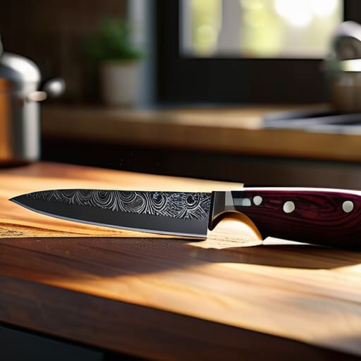A Solid Chef's Knife (And Nothing Else)
