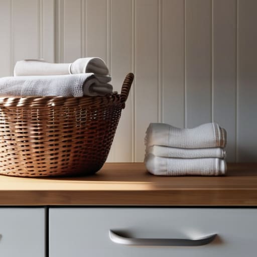 Finding Your Rhythm with laundry room organization.