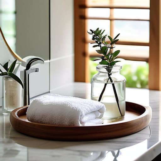 Efficient bathroom organization for stress-free mornings.