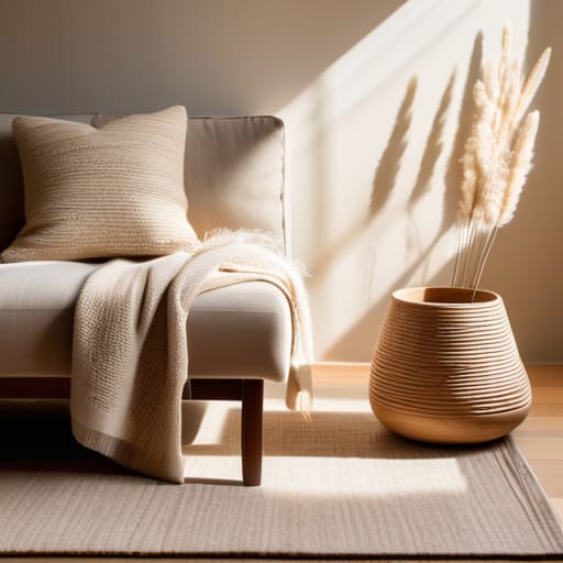 Minimalist home tips for a warm aesthetic.