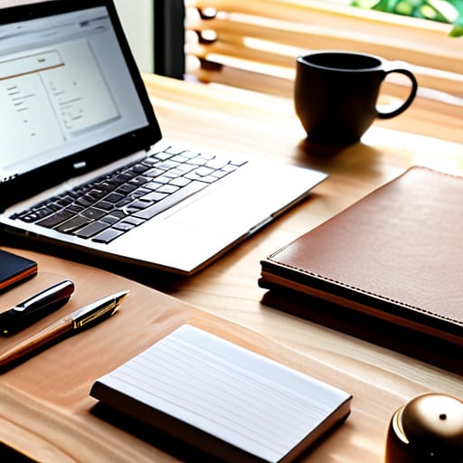 Organized desk following The One-Surface Rule.